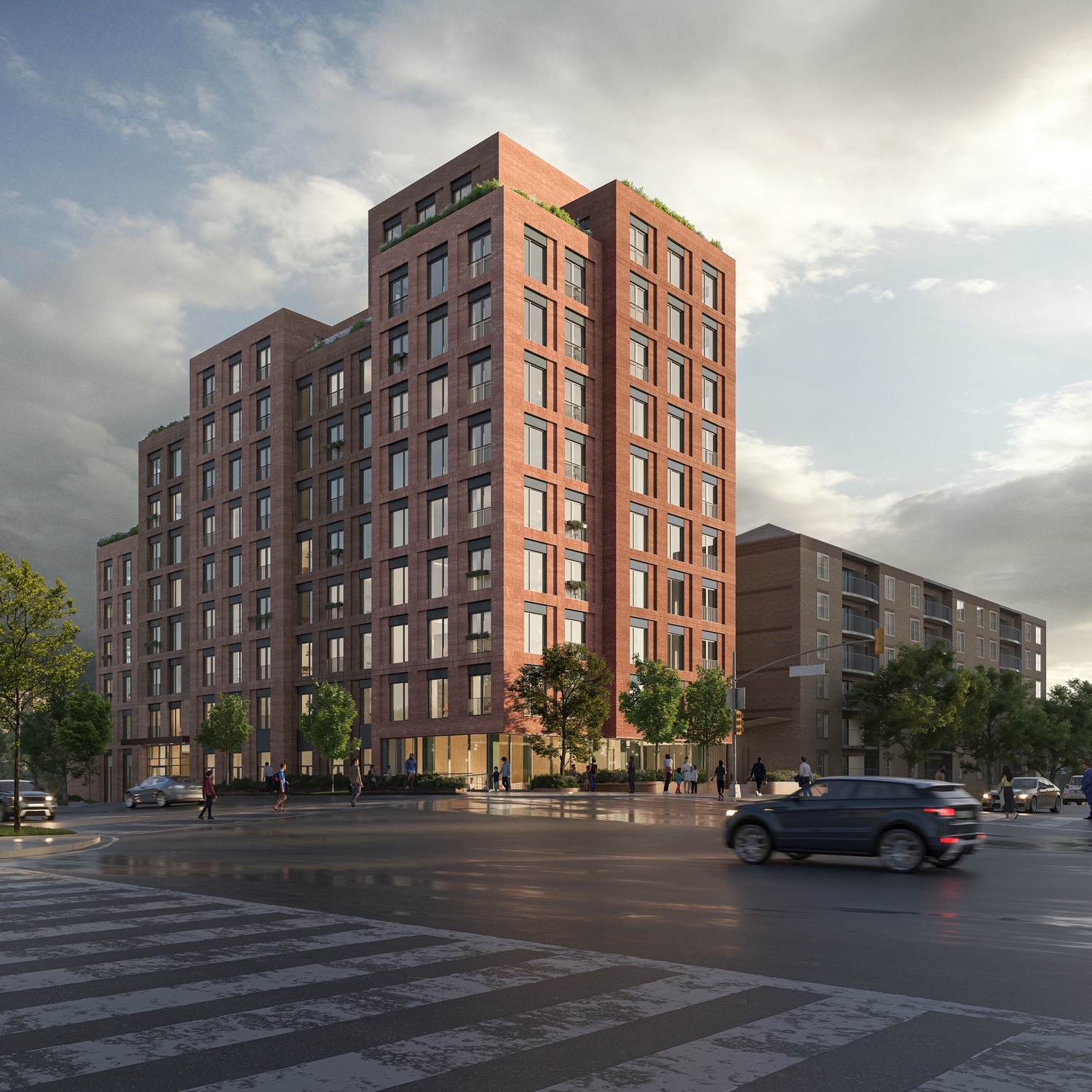 Greencedar Commons architectural rendering